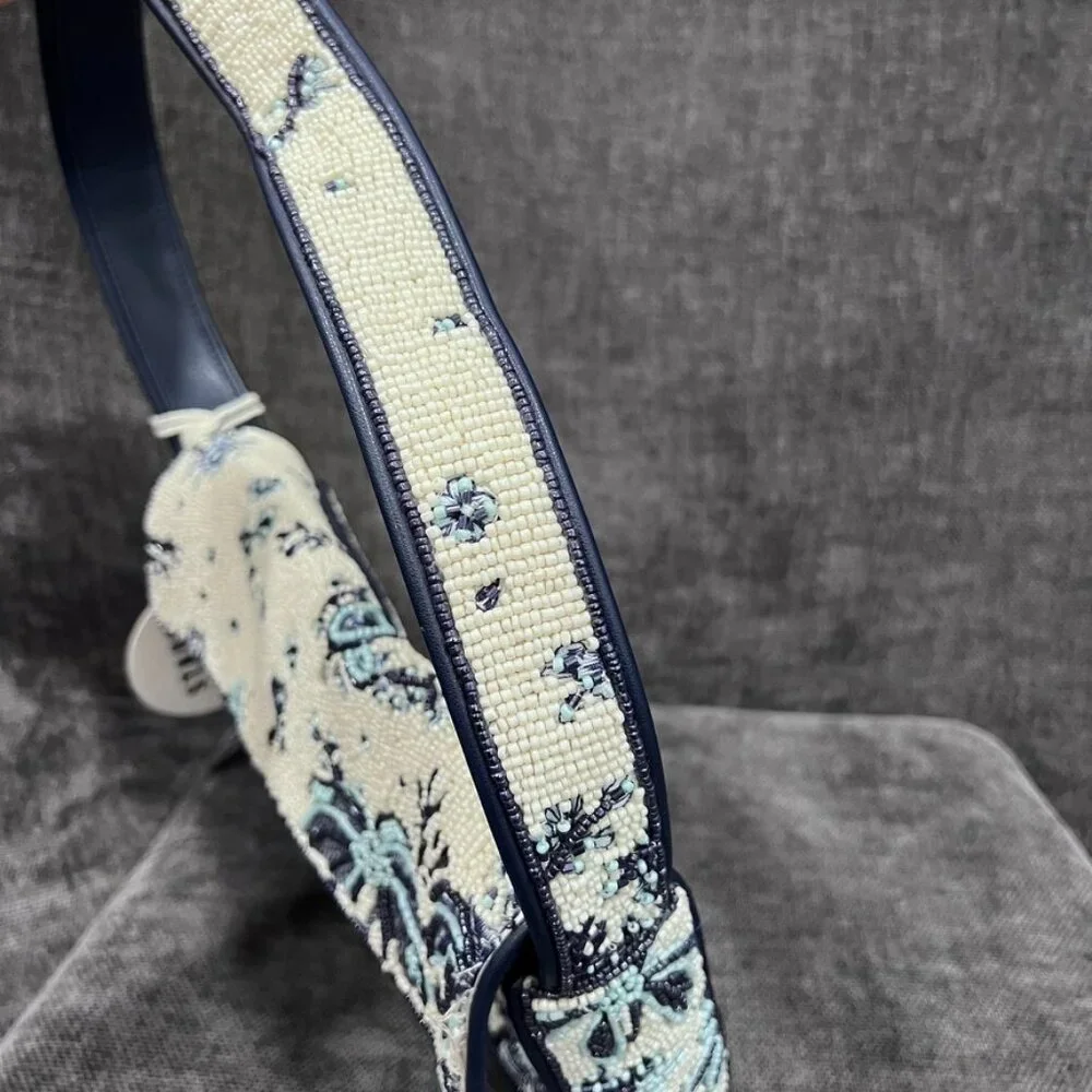 Staud Tommy Beaded Bag Toile de Pup - Picture 9 of 16